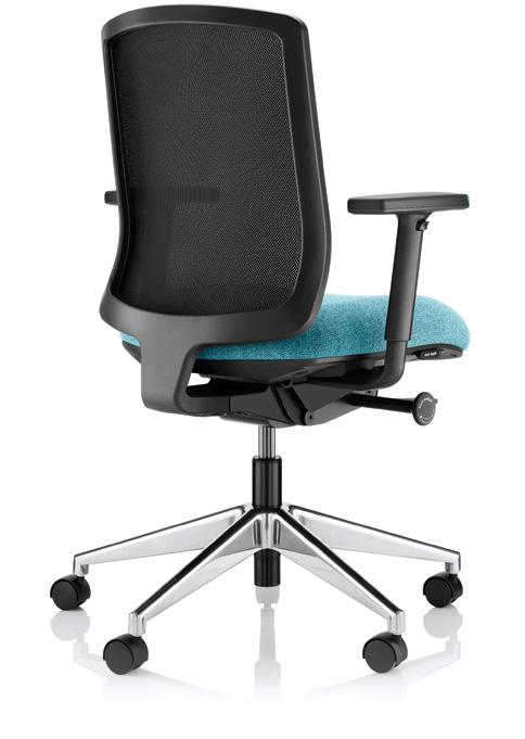 Ideally suited to flexible working environments that demand intuitive work chairs, its