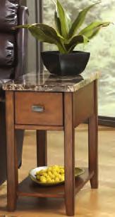 CHAIRSIDE END TABLES