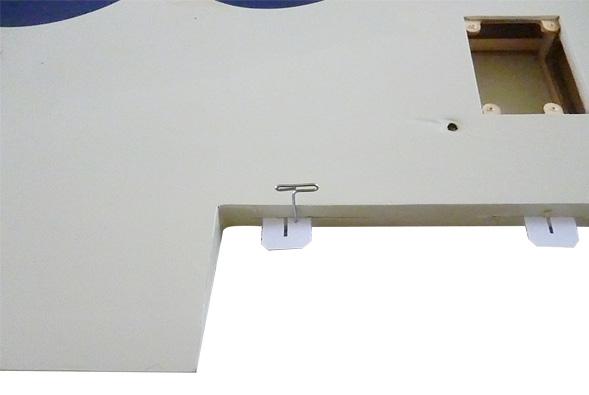 It is imperative that you properly adhere the hinges in place per the steps that follow using a high-quality thin C/A glue. 1) Carefully remove the aileron from one of the wing panels.