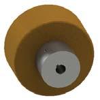 98 HPPT Polyurethane 92 A 91 & 96 95 A T/R Polyurethane 95 A Phenolic resin wheels offer a load carrying capacity approaching that of cast iron or steel wheels.