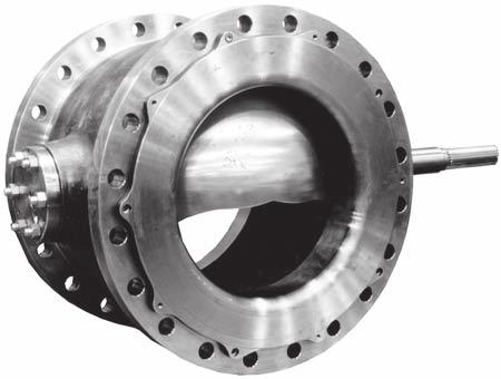valves. For smaller valves (NPS 1 through 12), refer to the Vee Ball V150, V200 and V300 Rotary Control Valves NPS 1 through 12 instruction manual (D101554X012).