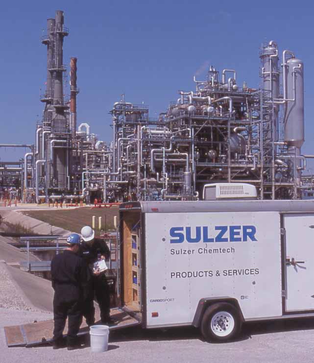 Your turnaround, our concern The Sulzer Chemtech Turnaround Services (TAS) team is known for its fast, reliable deliveries, quality products and customer oriented approach.