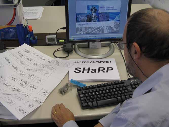 SHaRP services eliminate turnaround headaches Sulzer Chemtech hardware research program SHaRP eliminates the hassle of last minute hardware purchases.