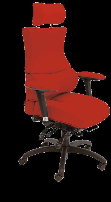 spynamics grande range orthopaedic seating providing comfort and adjustable support for chronic back pain sufferers 2 way adjustable headrest SD3 1177.