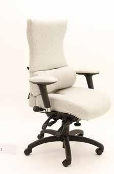 SD1UFA6HR 1177.67 Chronic bad back chair in 100% wool fabric with headrest and UFA6 arms. Standard fabric used is Xtreme. spynamics grande range SD1 1070.