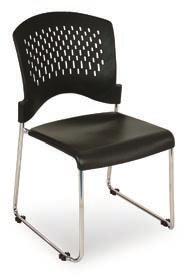 STACKABLE SEATING Regal Stackable Guest Chair Model No.