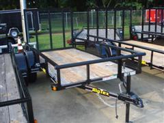 x 12 Utility Trailer With Drop Ramp