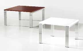 Table 1000 Beech / Chrome Finish Also available in Acrylic, Cherry,