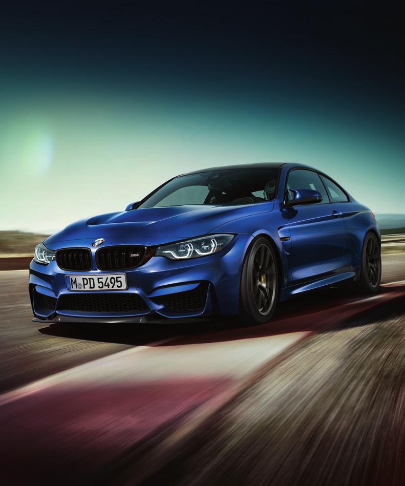 The Ultimate Driving Machine THE BMW M4 CS. PRICE LIST. FROM APRIL 2018.