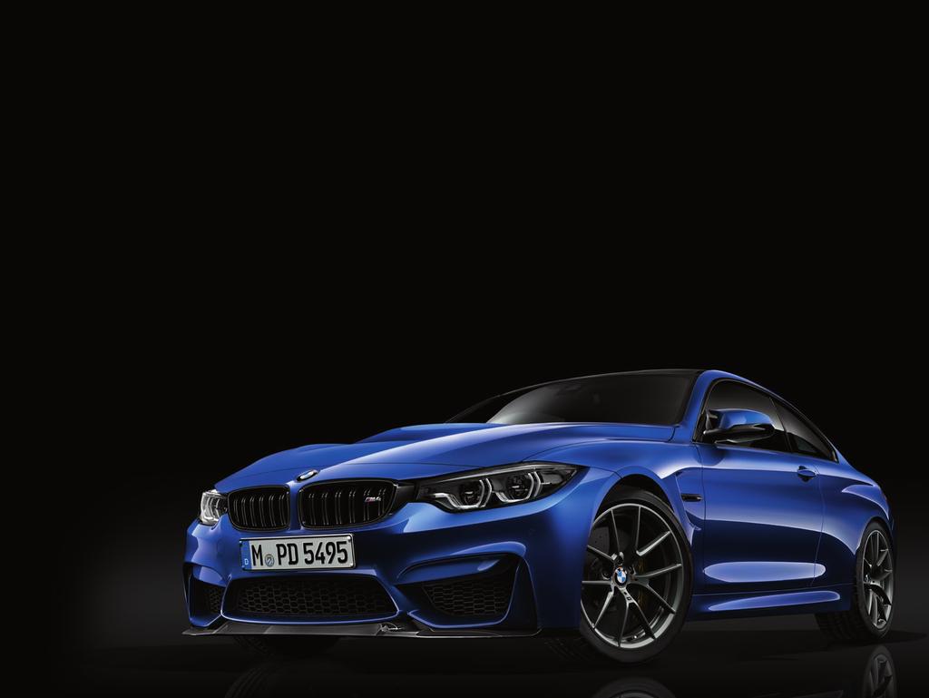 3 Model Highlights Model Highlights 4 MODEL HIGHLIGHTS. The BMW M4 CS is available with a high level of standard equipment, some of which is highlighted below.