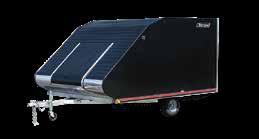 TC SERIES MODELS 8' Wide Deck 8' Wide Deck LowRider 7' Wide Deck TC118 Two place snowmobile or ATV Partial quickslides and rear D-rings 141 interior length with bullnose 17 usable deck length TC18