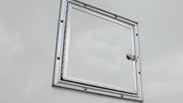 TC SERIES ACCESSORIES Side Access Door: 19 This aluminum side access door comes with stainless