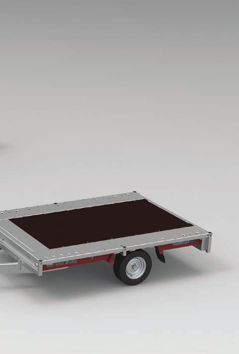 CARGO CONNECT COMPACT Compact, adaptabe transport traier. Adaptabe to meet a vast array of different requirements, a avaiabe to be created from a standard base traier.