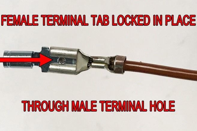 Depending on the force applied to the tabs when the terminals were removed, it is possible for them to be over bent.
