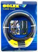 - Cable for locking bike