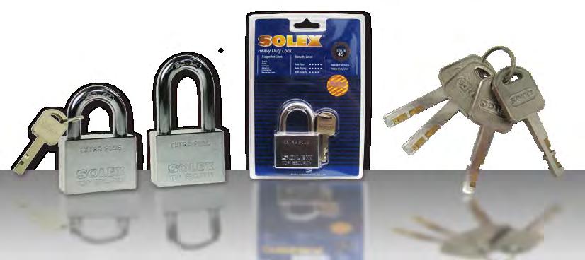 Solex Locks Extra Plus - CR *Supplied