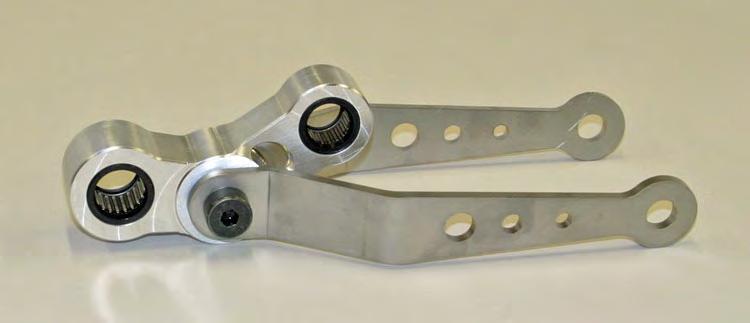 Your kit also contains a new, narrower shock rocker arm and stainless steel dogbones to replace the