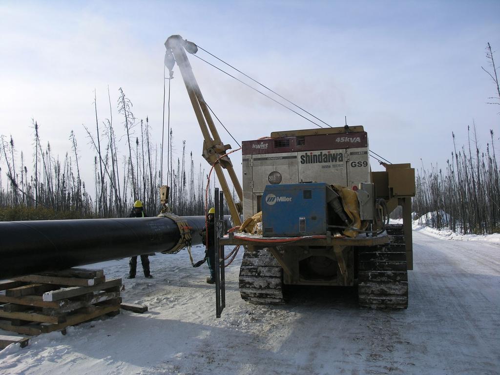 ProHeat in Severe Climates PROHEAT power sources operate reliably throughout the year on remote pipeline construction projects around the world in all climates.