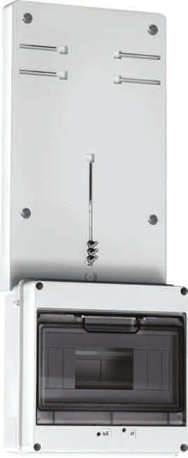 PU electric meter panels These panels are intended for installation of single and three-phase meters.