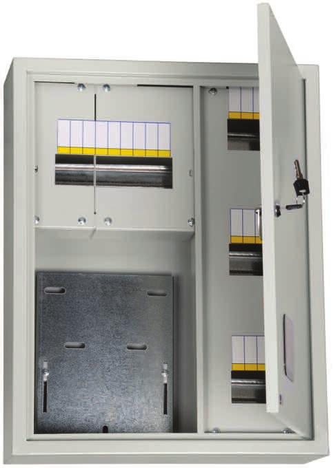 Electric metering and distribution empty enclosures SCHURn(v) They are intended for assembling electric metering and distribution empty enclosures using modular equipment, electric power supply and
