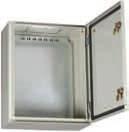 Casing: 100 650 285 Panel: 1375 585 15 RAL 7035 YKM2-07-31-P Enclosures with mounting panel IP5 SCHMP-1-2 7 U1 IР5 PRO Number of