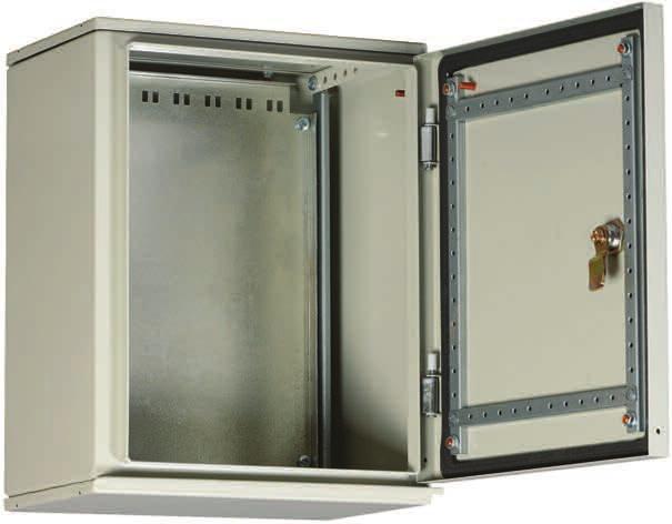 Enclosures with mounting panel of GARANT series New Product SCHMP enclosures of GARANT series are designed specifically for adverse weather conditions and industrial environment.