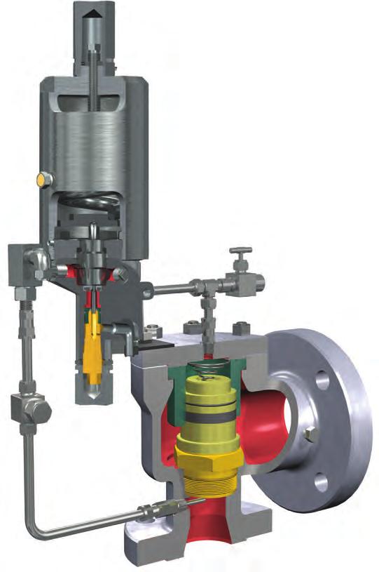 Pop Pilot Product Operation Pop Pilot (PV) Operating Principles and Performance GE's MPV (Modular Pilot Valve) Pilot-Operated Safety Relief Valve is offered as both a non-flowing pop pilot and a