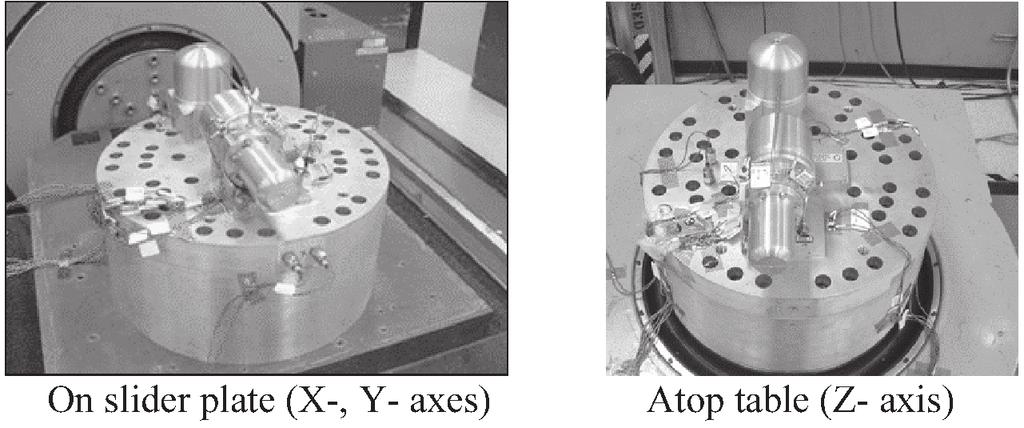 Abi Cooler SySTem ProTofligHT PerformAnCe 51 Figure 3. Vibration test setup Figure 4. Test Laboratory and Setup range of thermal-vacuum operational conditions.