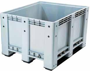 SOLID BOX PALLET VENTED BOX PALLET Ideal for bulk transport or storage Lid available separately Ideal for bulk transport or storage Lid available
