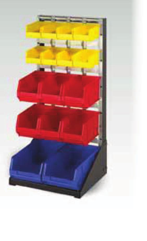 red bins, 6 x CP3 yellow bins For vertical or horizontal mounting LPK1 SMAL L