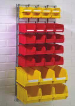 red bins Freestanding Racks LPK3 457 x 1838 SINGLE SIDED FSRS3GXGU 871 x 1838