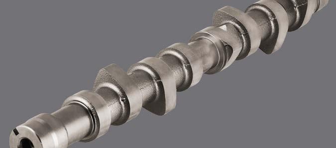 CAMSHAFTS AND CRANKSHAFTS COMBUSTION ENGINES PRINCIPLE SHAFTS The future of the camshaft lies in precision and flexibility.