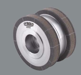 VITRIFIED CBN WHEELS For the finish grinding of a cam lobe a grinding tool that has been adjusted to the geometry of the lobe is applied.