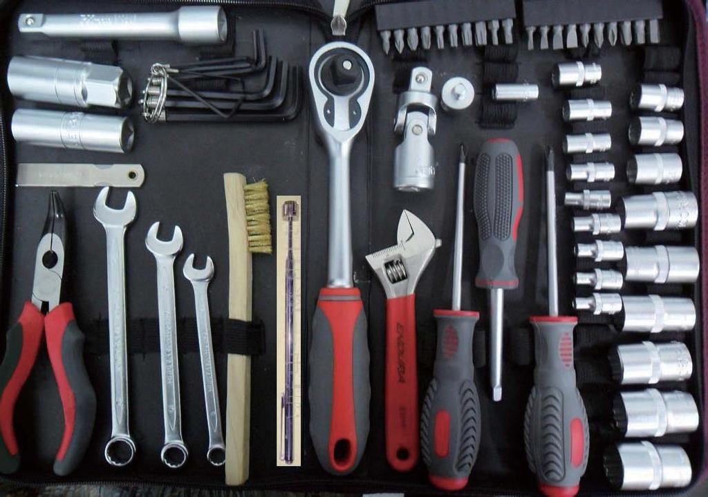 Hand Tool 24 pcs. Electrican tool set Hand Tool Toolbag 24 pcs. Electrican tool set 24pcs. Electrican tool set Article-no.????? 1pc. Adjustable Wrench 6" 1pc. Mini long nose pliers 4.5" 1pc.