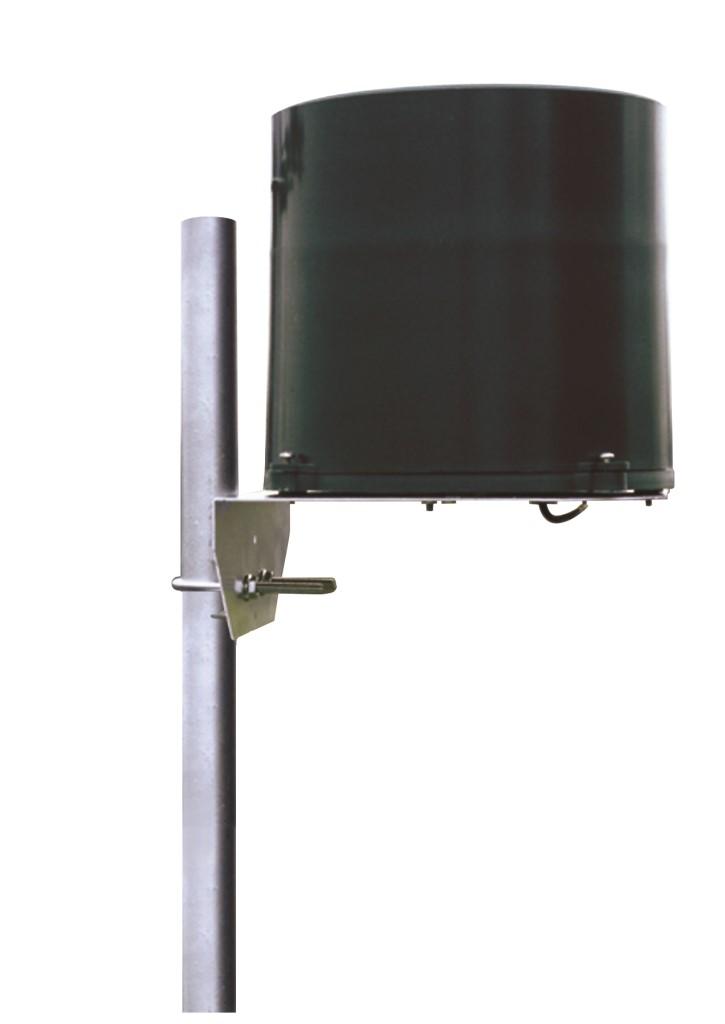 When choosing a location for your rain collector, keep the following in mind: Verify data is being recorded prior to installing refer to page 2. Mount the collector on a 1-1.