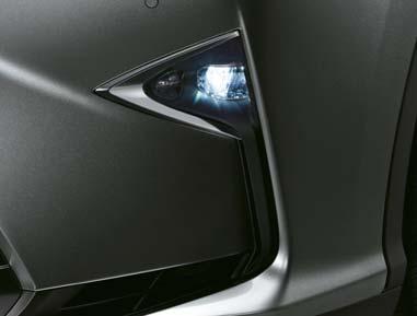 n SEQUENTIAL LED INDICATORS Enhancing its sophisticated looks, sequential front and rear LED indicators make the new RX 450h stand out