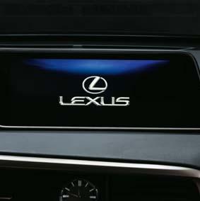 The largest Head-Up Display yet fitted to a Lexus (240 mm x 90 mm) lets you check data like navigation commands or audio settings without taking your eyes