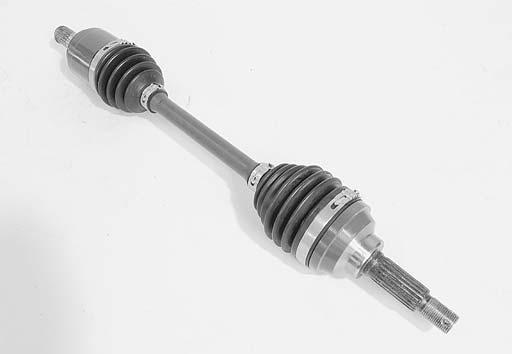 Refer to Front Drive Shaft Assembly Removal and Installation in related manual. 2) Check the drive shaft boots for twist and grease leak.
