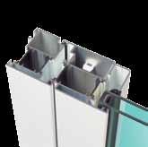 sets. Door construction with thermal break The door leaf and frame, as well as the double thermal insulation glazing with thermal break, offer a high thermal