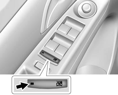 44 Keys, Doors, and Windows down all the way, release it, and the window goes down or up automatically. Stop the window by pushing or pulling the switch.