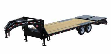 Axle: Tandem & Triple (5,200-8,000 lbs. Axles) Length: 12-30 Deck Height: 33 Deck Width: 96-102 GVWR: 15,680-24,000 lbs.