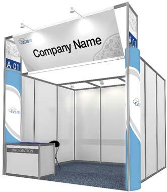 Standard Shell Booth (tentative) - Signs with company