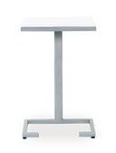 Cube End Tables 24 White 24 24 Square x 21 H Cube