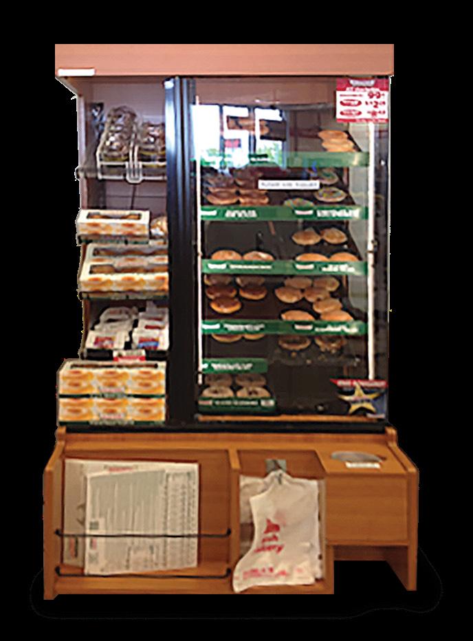 High and Low Profile Pastry Cases DRY FRONT MULTI-DECK FOR PACKAGED AND UN-PACKAGED PASTRY PRODUCTS - Location flexibility.