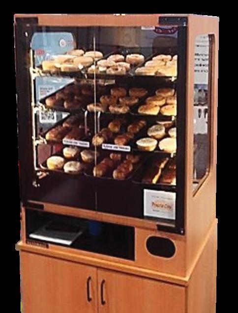 CT - Counter Top Pastry Cases Continued TOP AND FRONT MULTI-DECK GLASS DISPLAY CASES All Wood