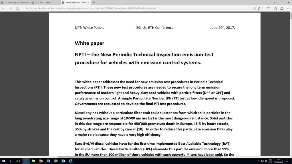 WHITE PAPER OF A NEW PERIODIC TECHNICAL
