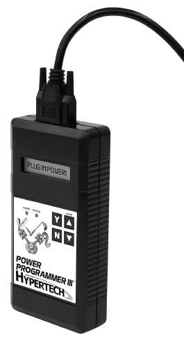 OnStar Equipped Vehicles See Pages 4-6 BEFORE Programming PP16 HYPERTECH POWER PROGRAMMER III FOR GM