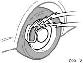 DRUM IN DISC TYPE PARKING BRAKE SYSTEM Your vehicle has a drum in disc type parking brake system.