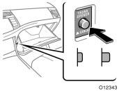 A warning buzzer may sound when: The key is brought into the cabin after the trunk is opened, and the trunk is then closed. The key is near the trunk when the trunk is closed.