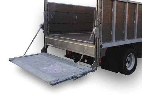 AR-DT RAILTRAC AR-DT with optional galvanized finish AR-DT (Anthony RailTrac Dump-Through) is a medium rail liftgate with all the low maintenance features of the AR series, but with a special